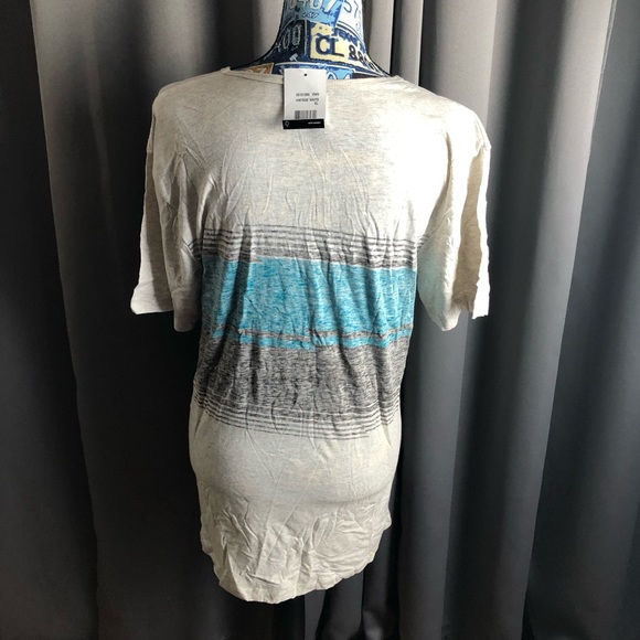 Volcom Summer Stripe Logo Short Sleeve Shirt - Picture 6 of 13